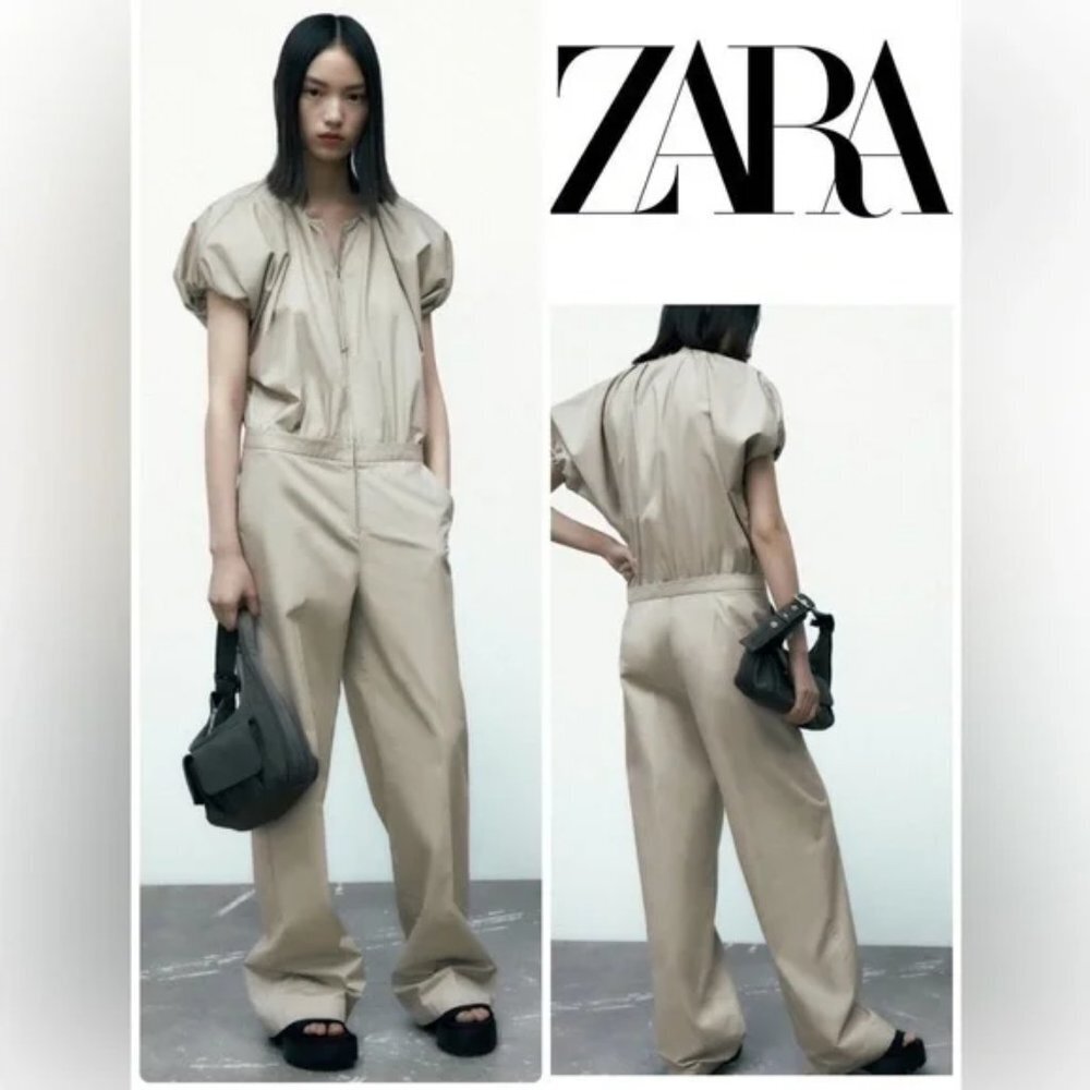 Zara Voluminous Long Jumpsuit